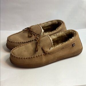 FINAL! Lamo Tan Moccasin Slip-On Slippers